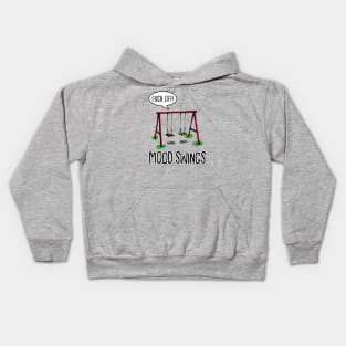 Mood Swings - Humor/Funny Sweary Design Kids Hoodie